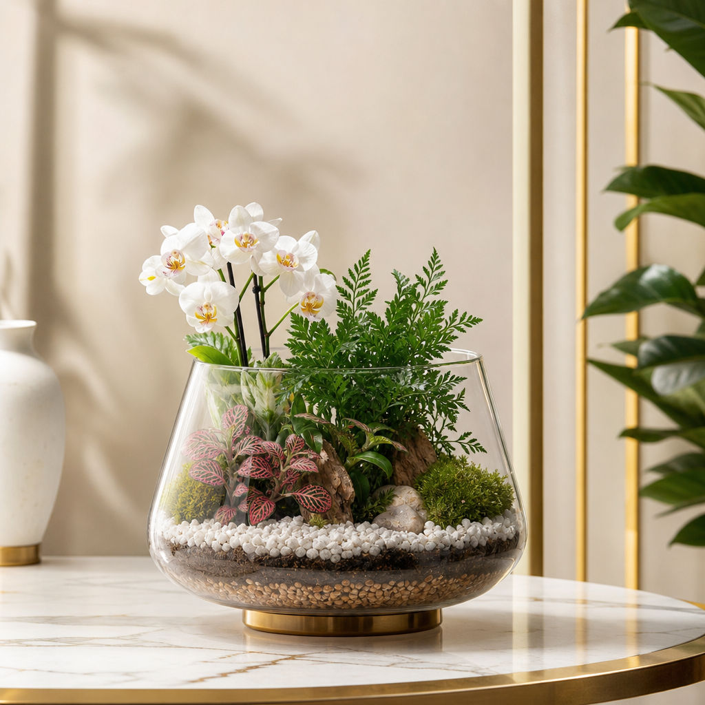 Botanik Bahçesi Saksı Terrarium